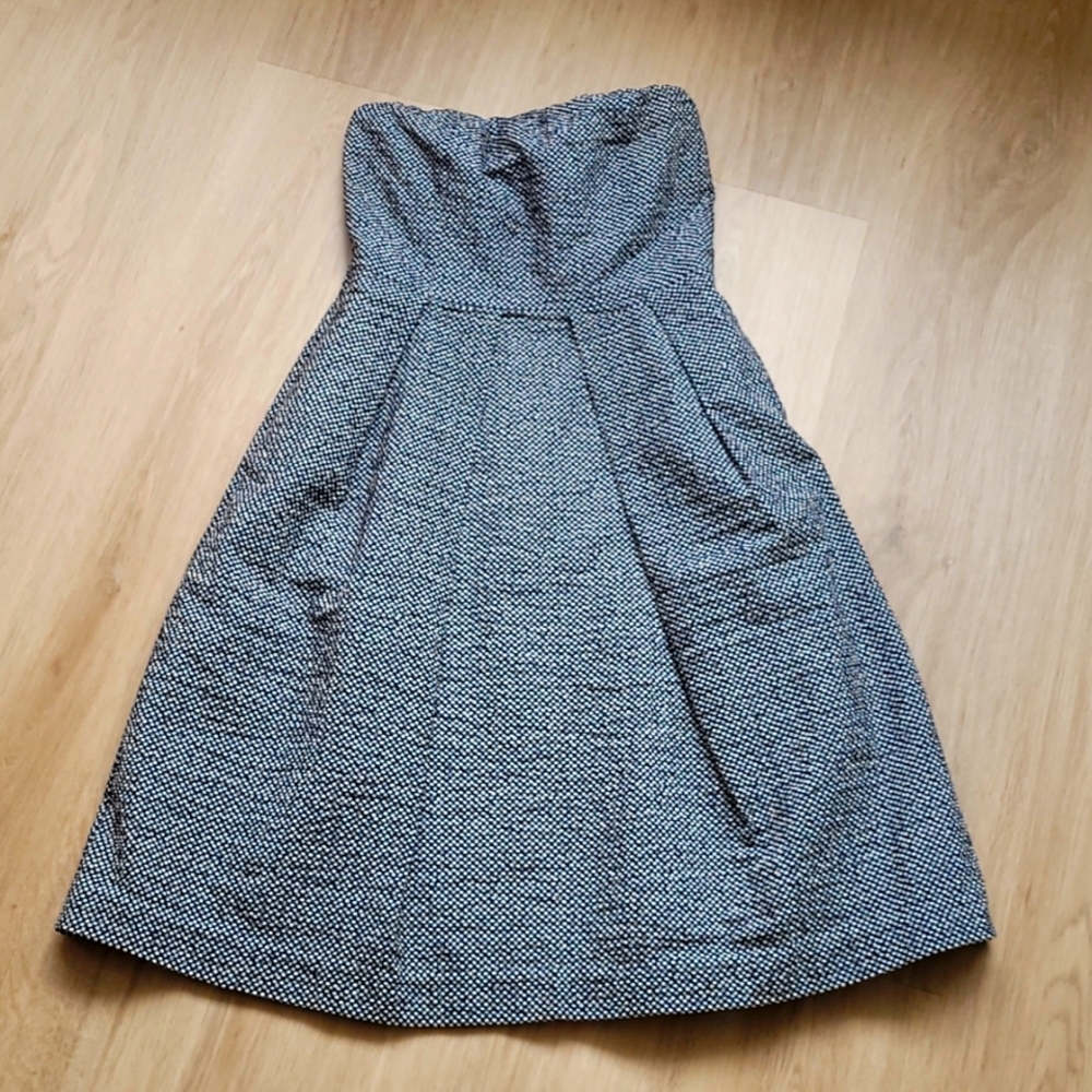 JCrew Strapless Midi Dress